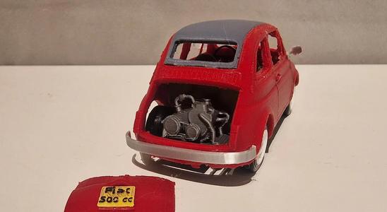 Fiat 500 cabrio designer Ed van der Heijden.   