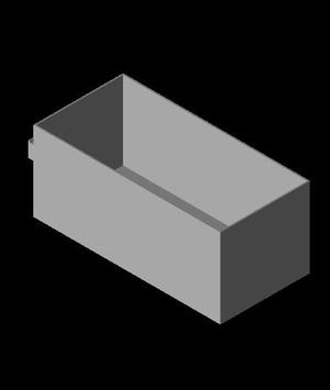 Boxes for sorting cabinet
