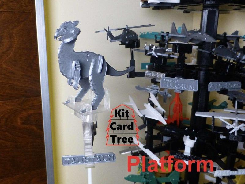 Kit Card Tree platform for the Tauntaun by Nakozen