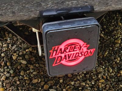 Light up Hitch plug. - Harley
