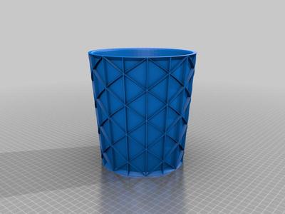 IsoGrid Pencil Holder