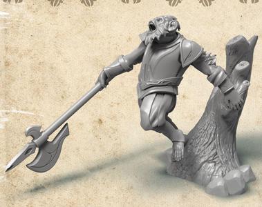 Monkeystador agile halberd warrior advanced