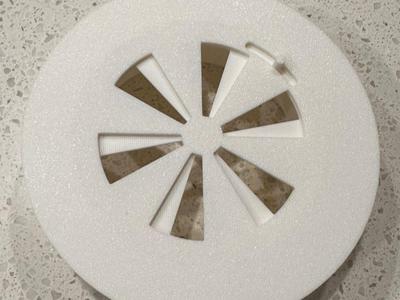 Duct ceiling register / damper 4 inch