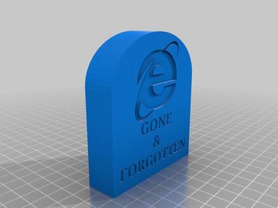 Internet Explorer Tombstone