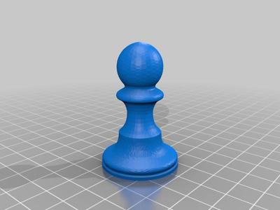 Easy print Chess Pieces
