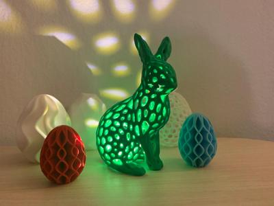 Easter Bunny Voronoi