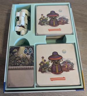 Insert for the board game Faraway