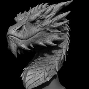 Smaug Bust