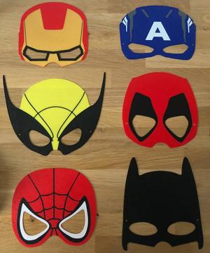 Superhero Masks for Kids "Part 1"