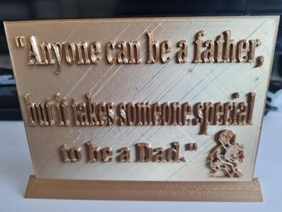 Father and Son Father’s Day Plaque
