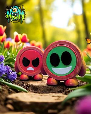 Moody Monster Fidget Spinner