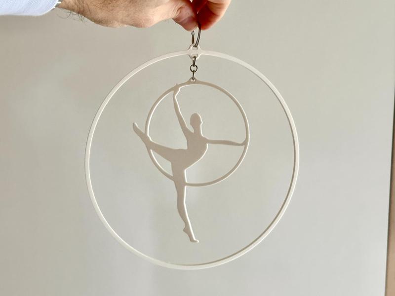 Suspended Silhouette Ballerina