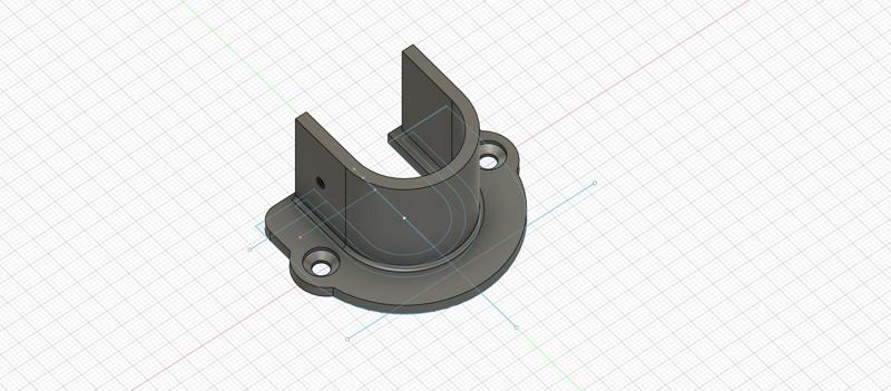 Rod support for tent