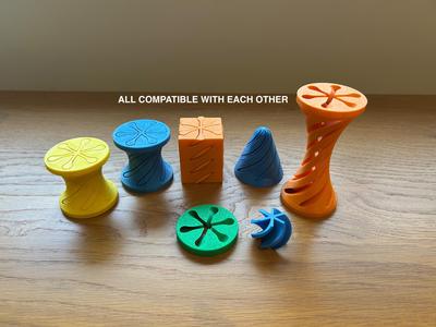 Various passthrough compatible shapes