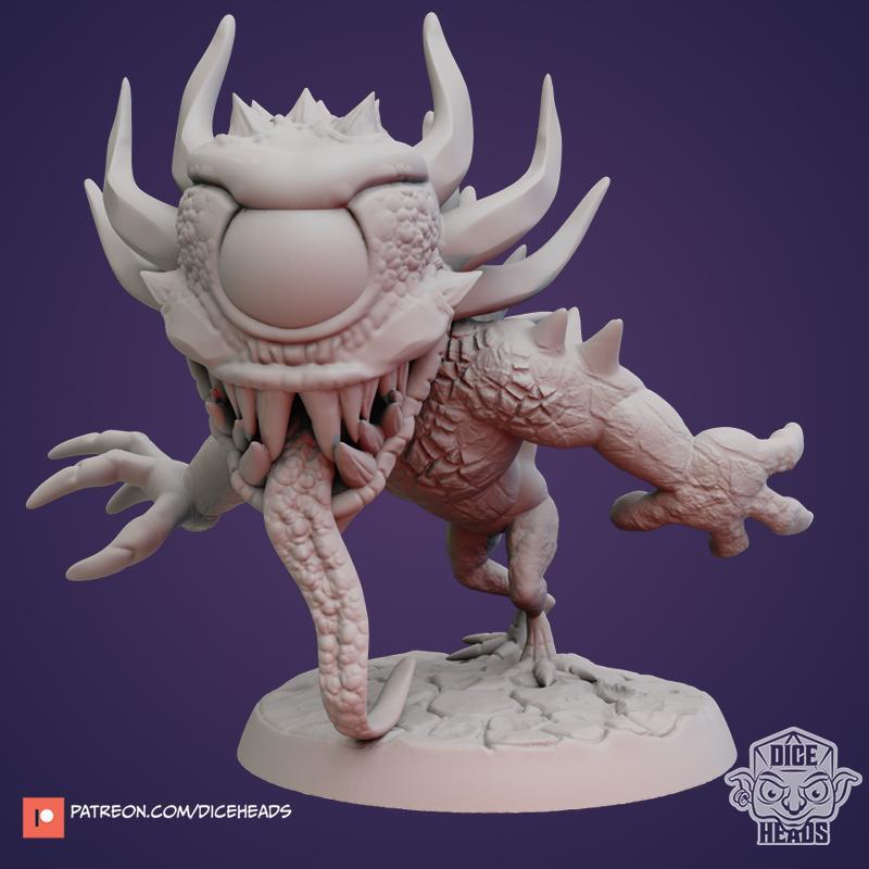 Psychic Eye Monster (pre-supported included)