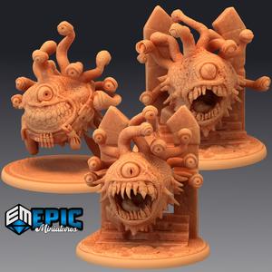 Eye Tyrant Set / Classic Boss Encounter / Multi Eye Monster Collection