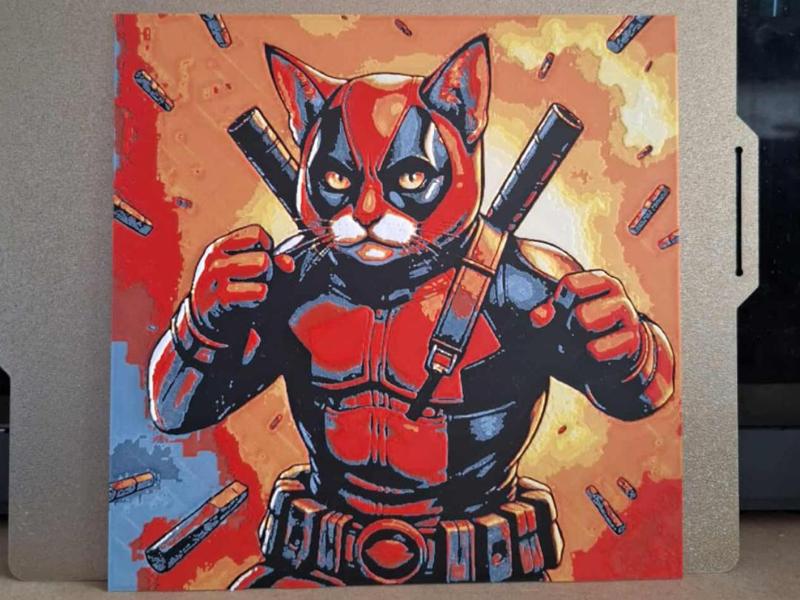 Catpool - Hueforge - 4 colours!