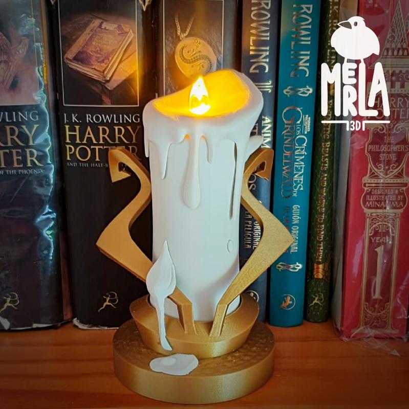 Old-fashioned Tealight Candle Holder