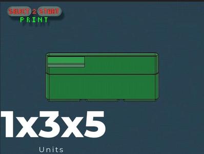 1x3x5 Bin | Lable | Gridfinity | Deskorganizer | Tool | select2stertPrint