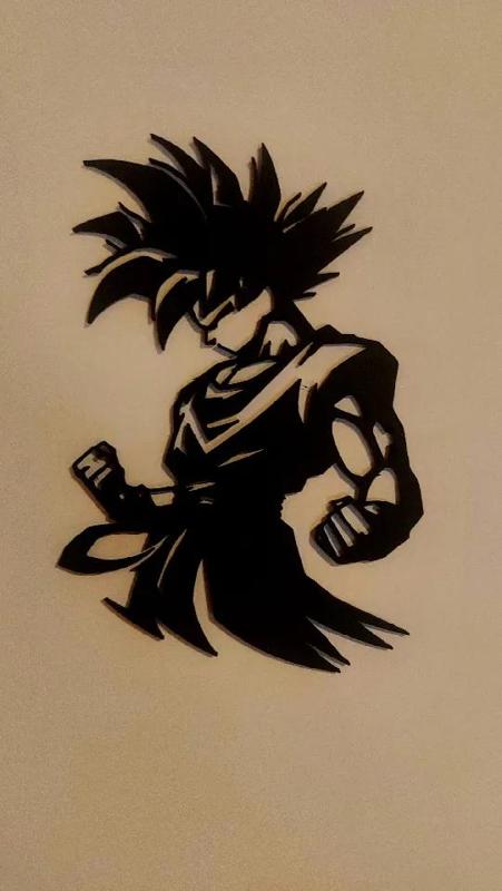 goku dragon ball wall art decor   
