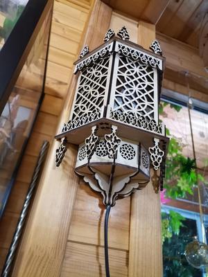 Laser Cut Decorative Wall Lamp