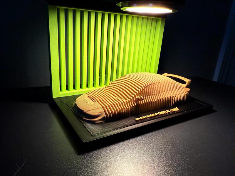 Subaru Impreza WRX STi Geniii Layered Car model