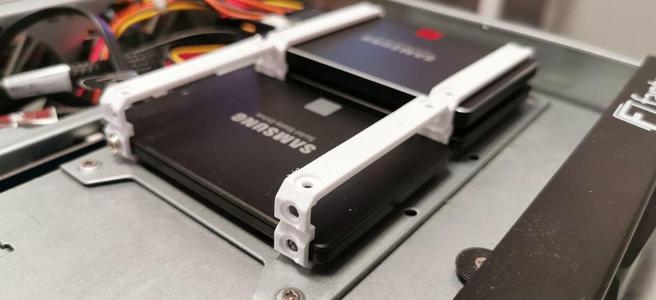 Dual SSD Mount