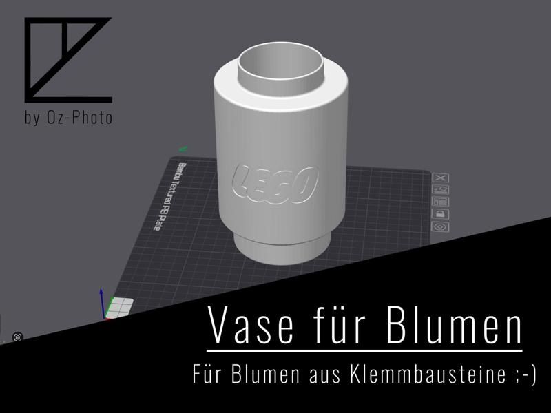 Lego Brick Vase