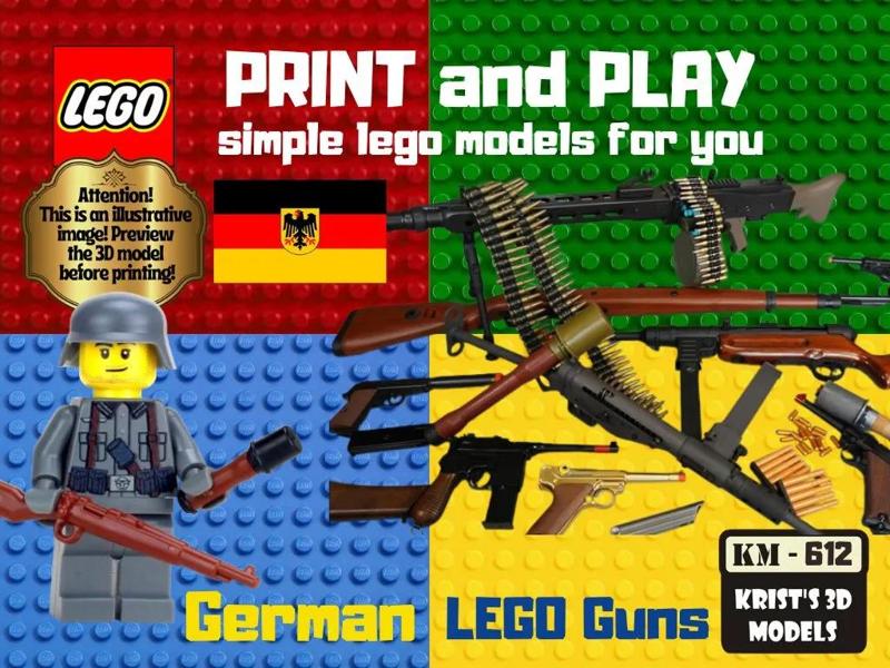 LEGO German Guns   