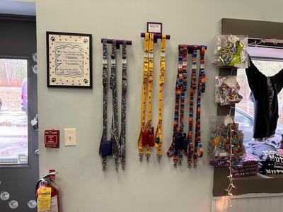 Collar and Leash Display Fixtures