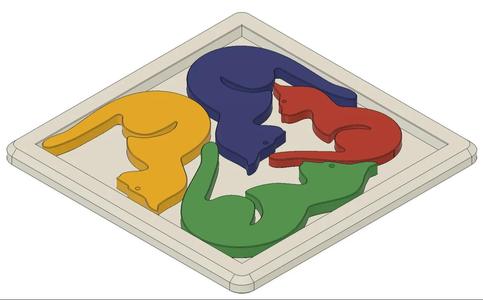 Cat Fit Puzzle