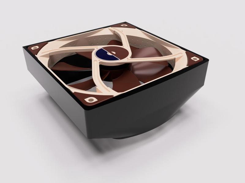 WD My Cloud EX2 Ultra fan cover replacement, noise reduction, 140mm