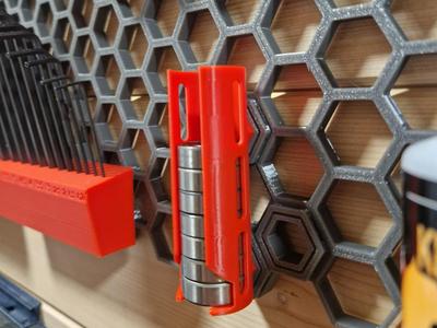 bearing holder 608 - honeycomb storage wall - HSW