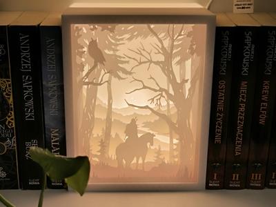 The Witcher Shadow Box Light Box