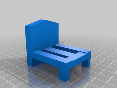 Doll House Bedframe (4x5x4.5cm)