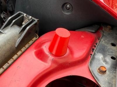 NA Miata anti-rattle hood damper