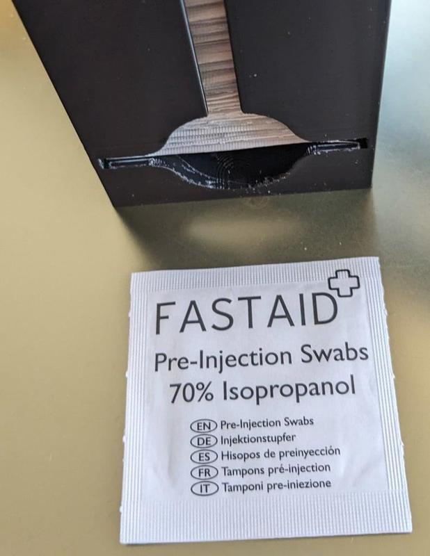 Wound Wipe Dispenser IPA Bed Cleaning - Customisable