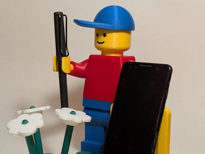 Max the "Maxifig" (5:1 scale minifig)