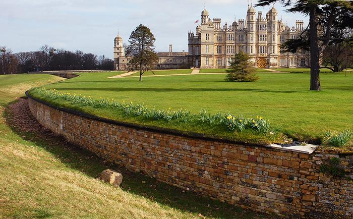 Haha (animal enclosure) construction kit.