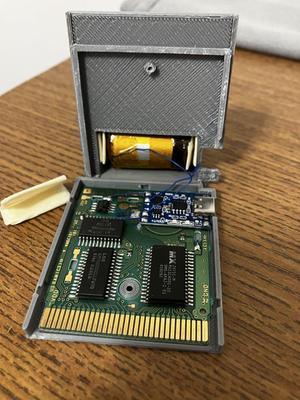 Rechargeable Gameboy Cartridge shell