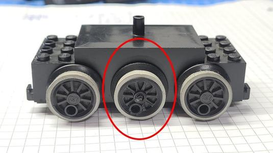 Lego 12V Train Wheel Replacement