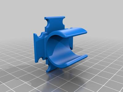 20mm flashlight molle holder