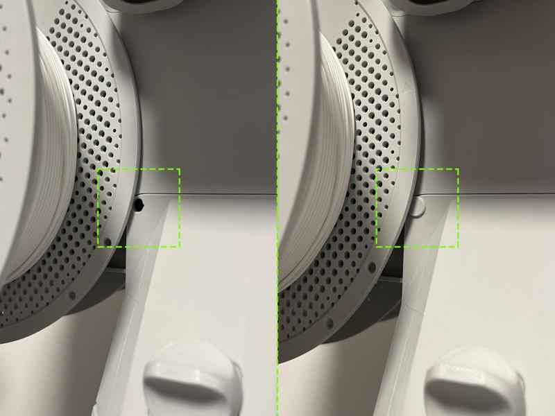 AMS lite A1 Top Mount - Screw Hole Plugs