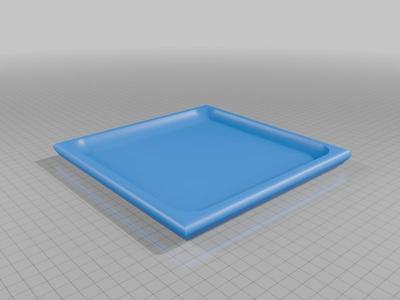 Simple parametric catch-all tray