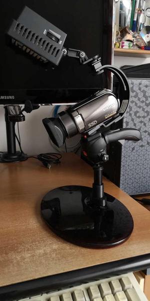Base P2470HD e Manfrotto