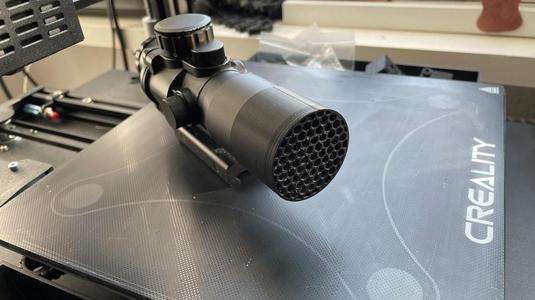 Anti-Reflex for Rifle-Scopes