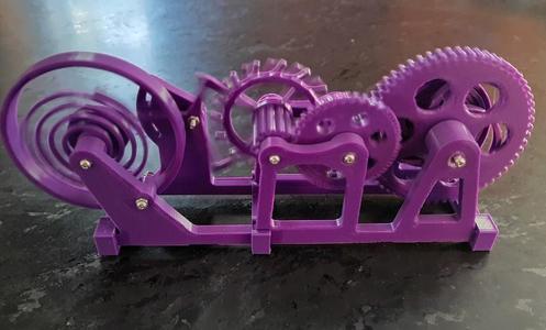 50% Scaled Watch Escapement Desk Toy