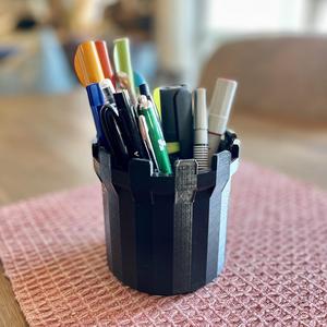 Castle Tower Style Pen Cup