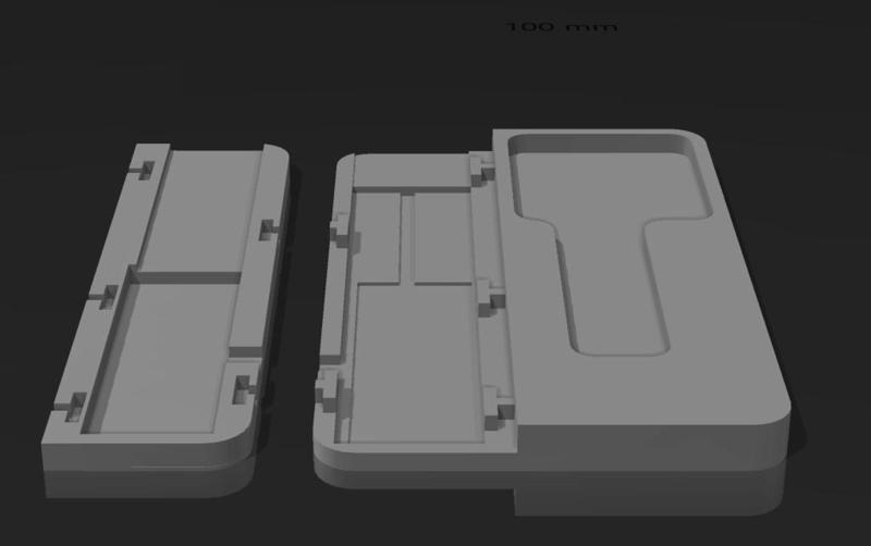 Keyplat mit Messer für Lockard Wallet