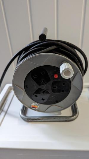 Extension reel replacment handle